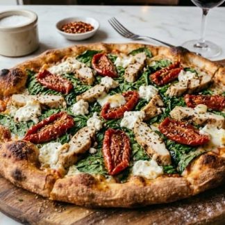 Spinach Chicken Goat Cheese